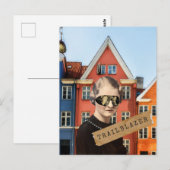  Woman Trailblazer Kitsch Veranderde Kunstpunten Briefkaart (Voorkant / Achterkant)