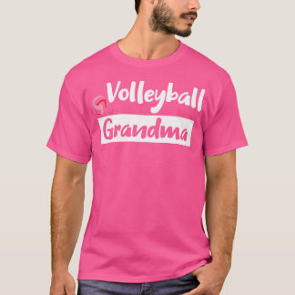 Woman Volleyball Grandma T-shirt