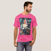 Woman Waterlily T-shirt (Voorkant volledig)