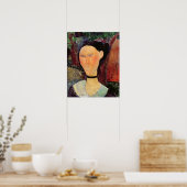 Woman with a Velvet Neckband, c.1915 Poster (Keuken)