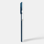 Woman with Black hair Phone Case | Minimalist Femi (Achterkant / Links)