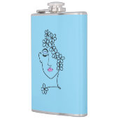 Woman With Flowers Line Art   Heupfles (Links)