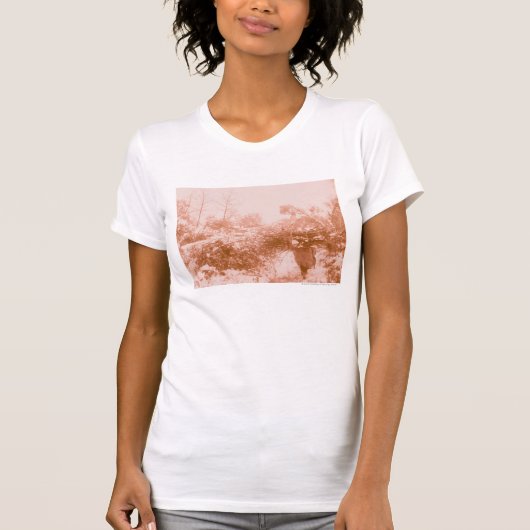 Woman Wood Gatherer T-shirt (Voorkant)