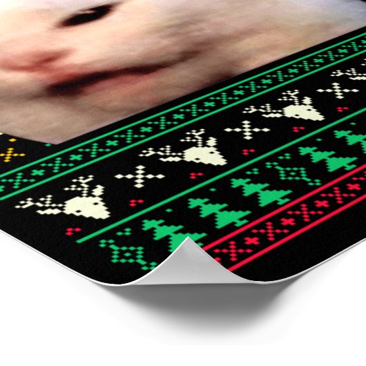 Woman Yelling At A Cat Ugly X-mas Sweaters Funny M Poster (Hoek)