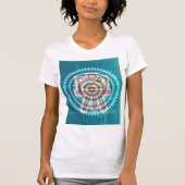 womans abstract canvas shirt (Voorkant)