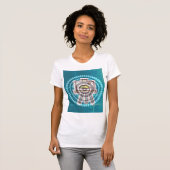 womans abstract canvas shirt (Voorkant volledig)