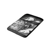 Womans fantasie sprookjescollage badmat (Gekanteld)