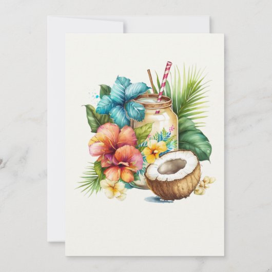 Woman's Gettogether Kaart (Achterkant)