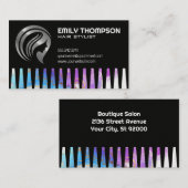 Womans Hair Logo | WATERVERF Visitekaartje (Voorkant / Achterkant)