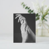 Womans Hands Briefkaart (Staand voorkant)