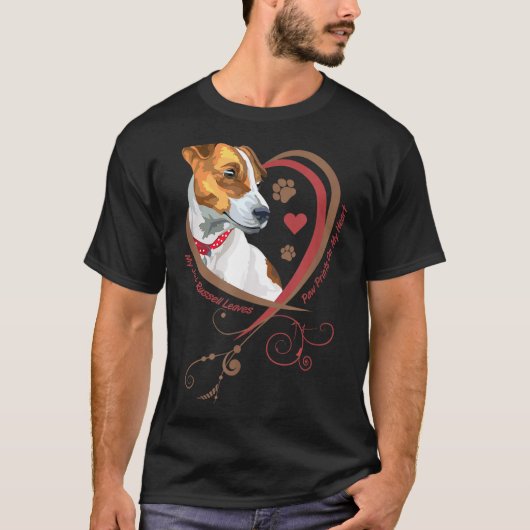 Womans Jack Russell Terrier Shirt Parson Russell T (Voorkant)