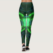 Womans Leggings tights Compliing Clothing Athletic (Achterkant)