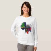 Womans Long Sleeve Club T-shirt (Voorkant volledig)