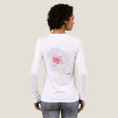 Woman's Long Sleeve T-Shirts : Iris Flower (Achterkant)