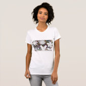 Womans Pencils Flowers shirt (Voorkant volledig)