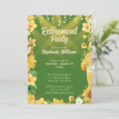 Woman's Retirement Summer Backyard Dance Party Kaart (Staand voorkant)