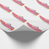 WOMANS RUNNING SHOE CADEAUPAPIER (Hoek)