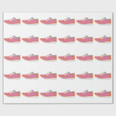 WOMANS RUNNING SHOE CADEAUPAPIER (Vlak)