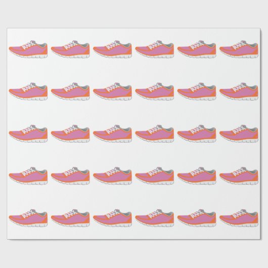 WOMANS RUNNING SHOE CADEAUPAPIER (Vlak)