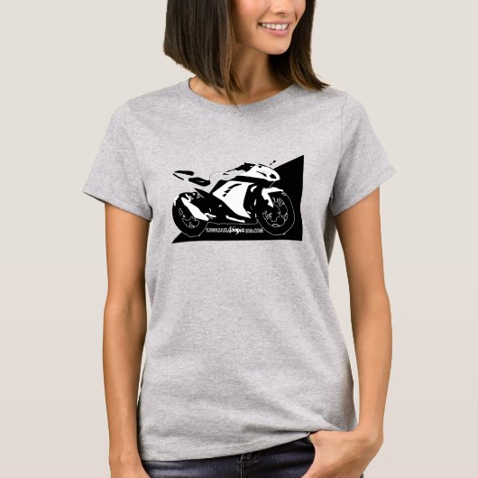 Woman's Streetbike T T-shirt (Voorkant)