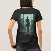 Woman's TLES Industriële ruis T-shirt ZAZZLE Excl. (Achterkant)