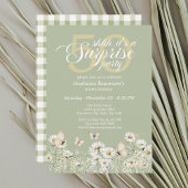 Woman's White Wildflower Verrassing 50ste verjaard Kaart