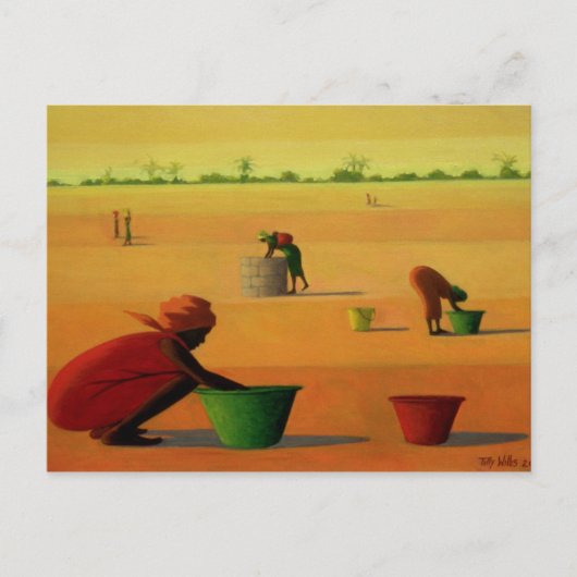 Woman's Work Briefkaart (Voorkant)