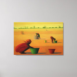 Woman's Work Canvas Afdruk