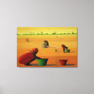 Woman's Work Canvas Afdruk