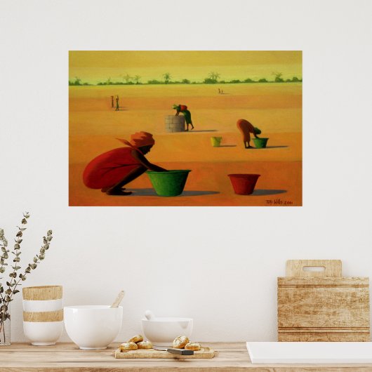 Woman's Work Poster (Keuken)