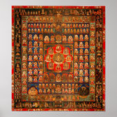 Womb Realm Mandala Poster (Voorkant)