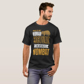 Womba I'm a Wombat Costume Animal Wombat T-shirt (Voorkant volledig)