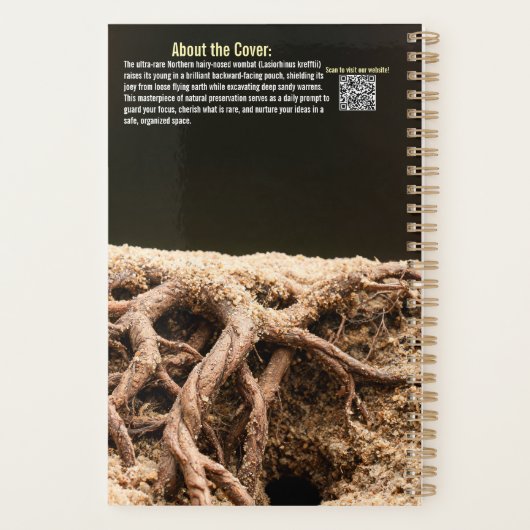 Wombat 2027 Planner (Achterkant)