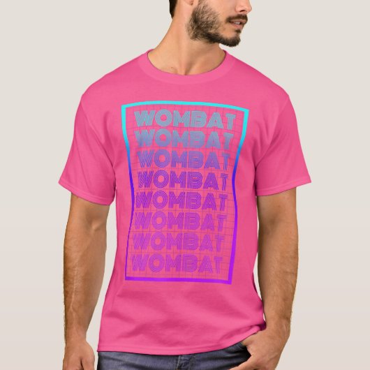Wombat 70's Wombat T-shirt (Voorkant)