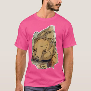 Wombat Abstract T-shirt