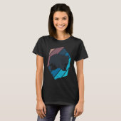 Wombat Artsy Style Rodent Animal Wildlife Natuur T-shirt (Voorkant volledig)