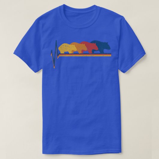 Wombat Australië Wombats T-shirt (Design voorkant)