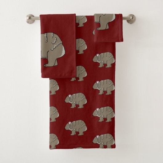 Wombat Bad Handdoek (Insitu)