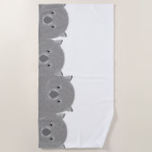 Wombat Beach Towel Strandlaken (Voorkant)