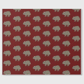 Wombat Cadeaupapier (Vlak)