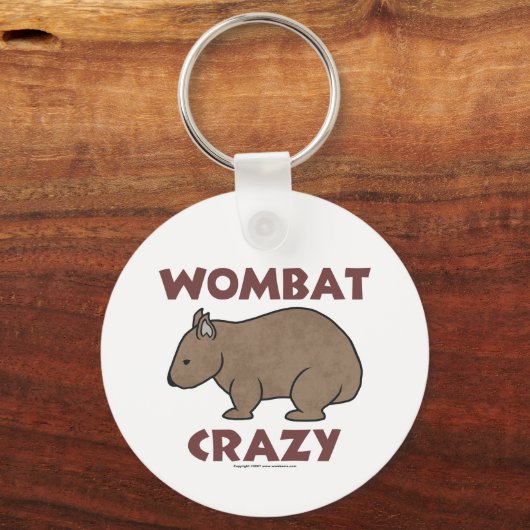 Wombat Crazy III Sleutelhanger (Voorkant)