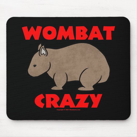 Wombat Crazy Muismat (Voorkant)