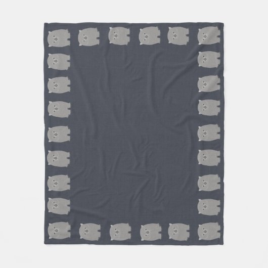 Wombat Fleece Blanket (Voorkant)