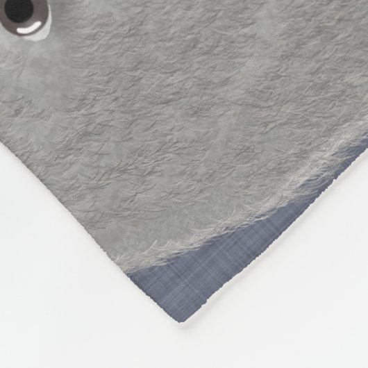 Wombat Fleece Blanket Deken (Hoek)