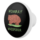 Wombat Fluisteraar Keramische Knop (Rechts)