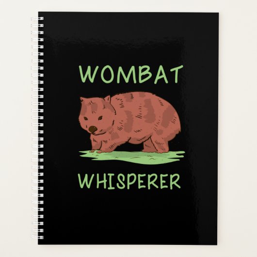 Wombat Fluisteraar Planner (Voorkant)