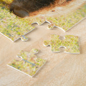 Wombat Funny Cute Australian Natuur Fotografie Legpuzzel (Zijkant)