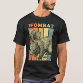 Wombat Gestreift T-shirt (Voorkant)