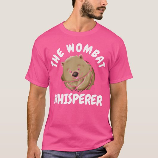 Wombat-Gezegden T-shirt (Voorkant)