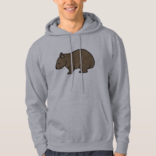 Wombat Graphic Hoodie (Voorkant)